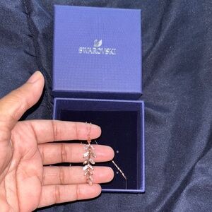 Swarovski Gold Necklace Elegant Jewelry